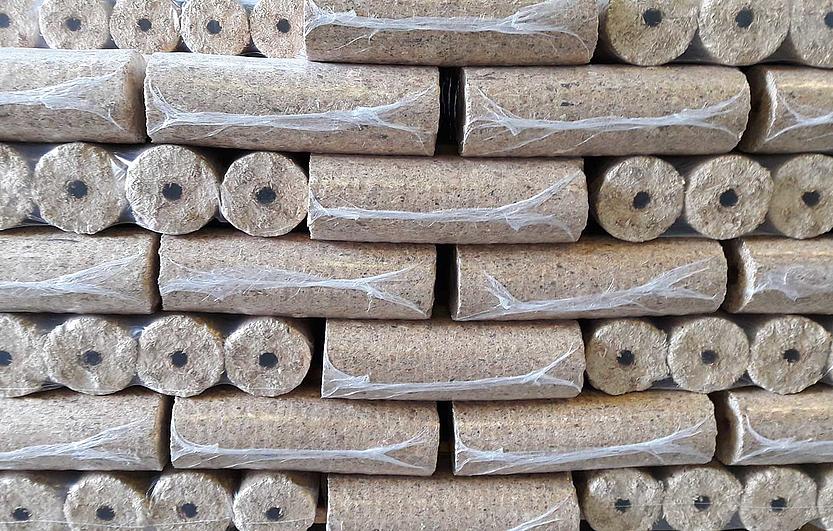 Holzbriketts